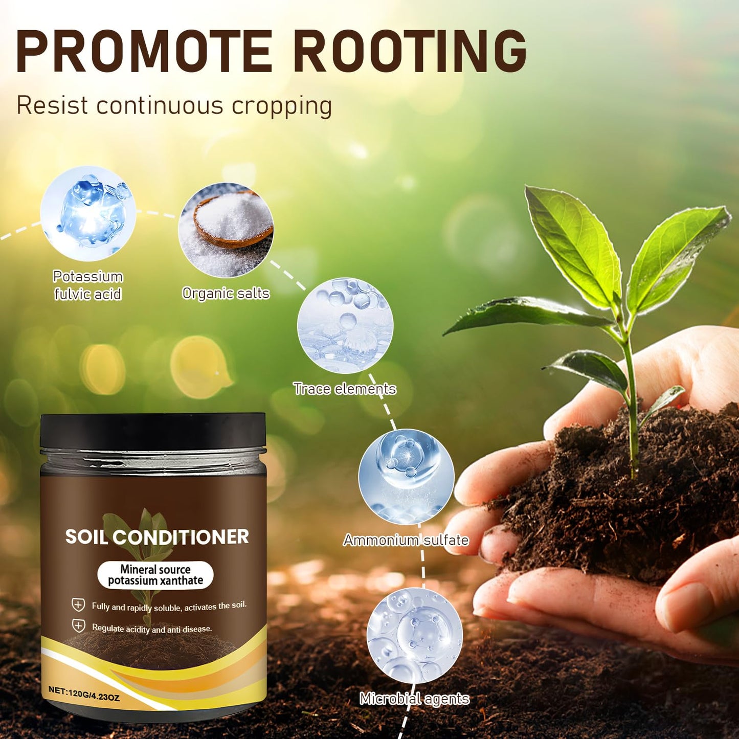 SOIL ACTIVATOR PREMIUM PACK OF 2 COMBO OFFER 200g+200gππ