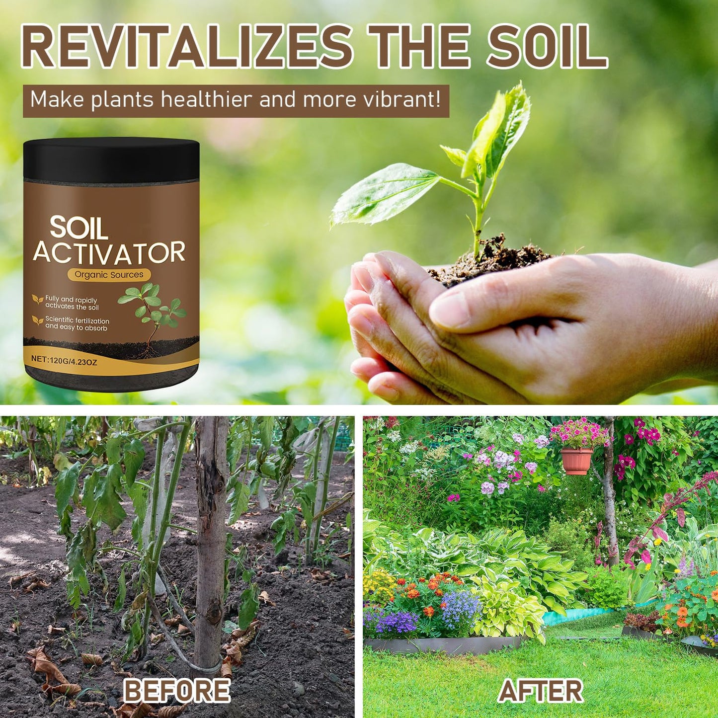 SOIL ACTIVATOR PREMIUM  PACK OF 2 COMBO OFFER 200g+200g🎁🎄